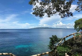 View on the dive site from Almira Diving Resort - Napaling Point, Panglao, Philippines